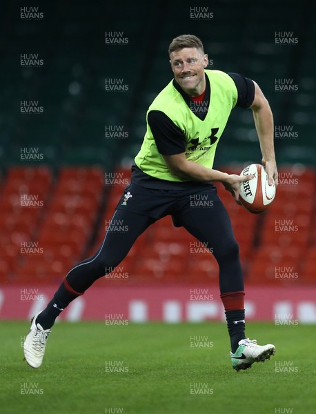 241117 - Wales Rugby Captains Run - Rhys Priestland during training