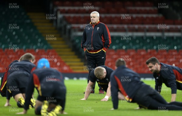 250216 - Wales Captains Run - Head Coach Warren Gatland