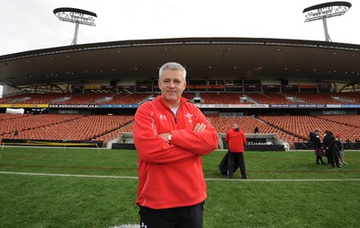 25.06.10 - Wales Rugby Captains Run - Wales head coach Warren Gatland at Waikato Stadium. 