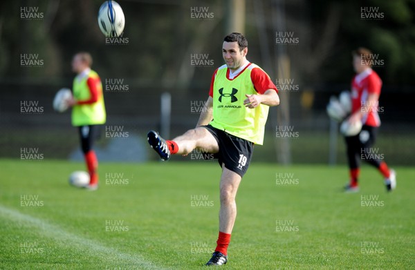 25.06.10 - Wales Rugby Training - Stephen Jones during training. 
