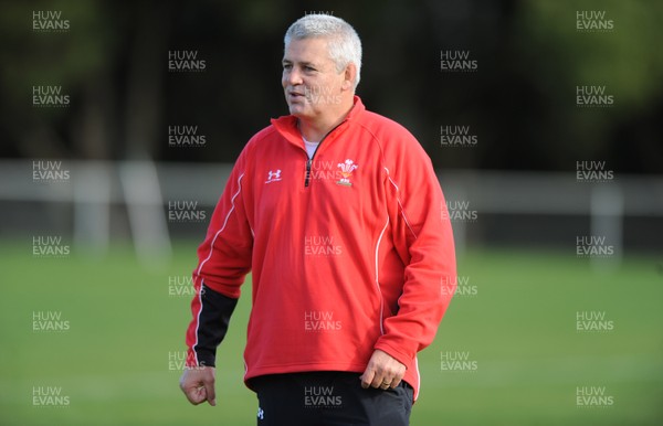 25.06.10 - Wales Rugby Training - Head Coach Warren Gatland during training. 