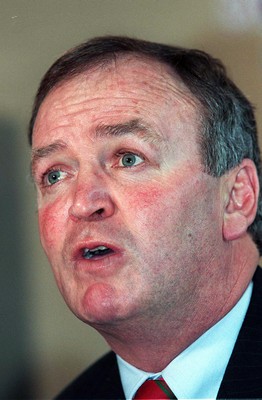 310798 - Wales Rugby -  New Wales coach Graham Henry at today's press conference in Cardiff