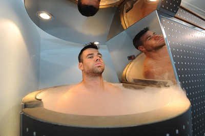 Wales Rugby Cryotherapy Session 130612