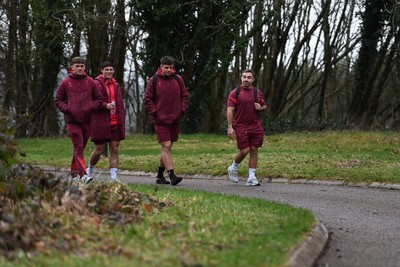 260126 - Wales Rugby First Day in Camp - Wales players arrive in camp