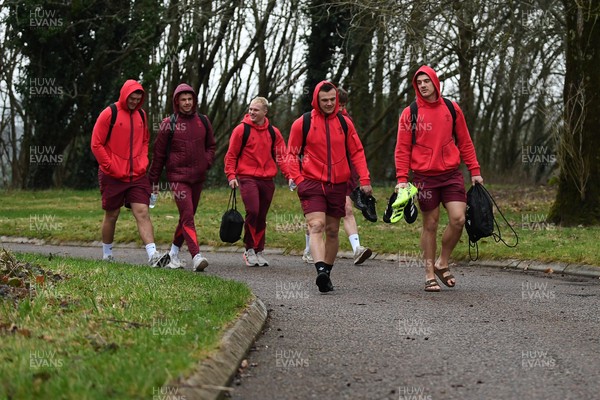 260126 - Wales Rugby First Day in Camp - Wales players arrive in camp