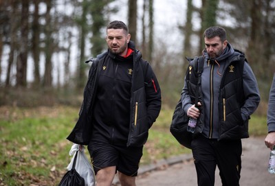 200125 - Wales Rugby Squad arrive at the Vale Hotel for the first day of the 6 Nations Campaign - Gareth Thomas