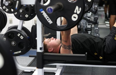 080725 - Wales Rugby Gym Session in the final week of their tour to Japan - Macs Page