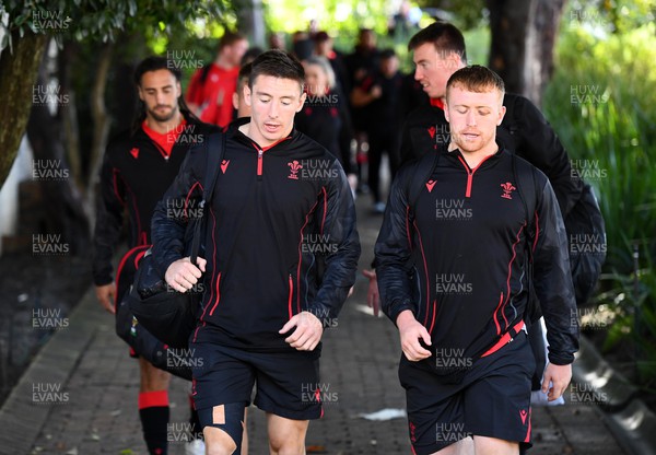 120722 - Wales Rugby Gym Session - Josh Adams and Tommy Reffell