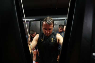 230625 - Wales Rugby Training in the heat chamber - Rhodri Williams during training