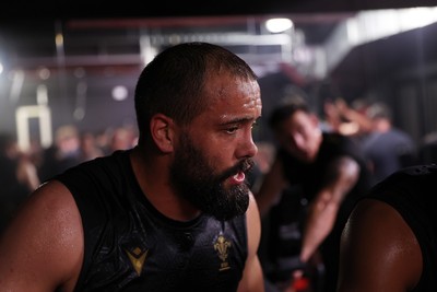 230625 - Wales Rugby Training in the heat chamber - Josh Macleod during training