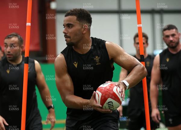 230625 - Wales Rugby Training in the heat chamber - Ben Thomas during training