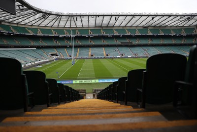 060226 - Wales Rugby kicking session at Twickenham ahead of their first Six Nations game against England - General View
