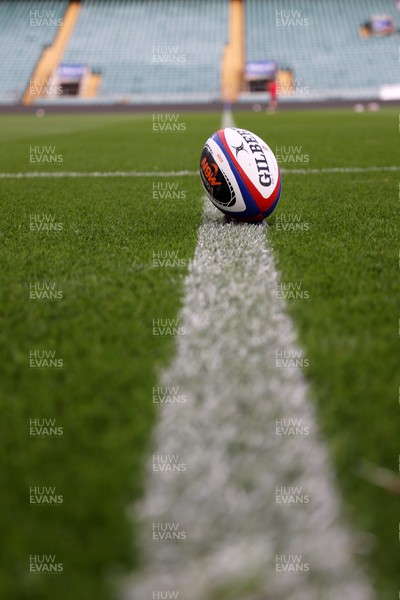 060226 - Wales Rugby kicking session at Twickenham ahead of their first Six Nations game against England - 