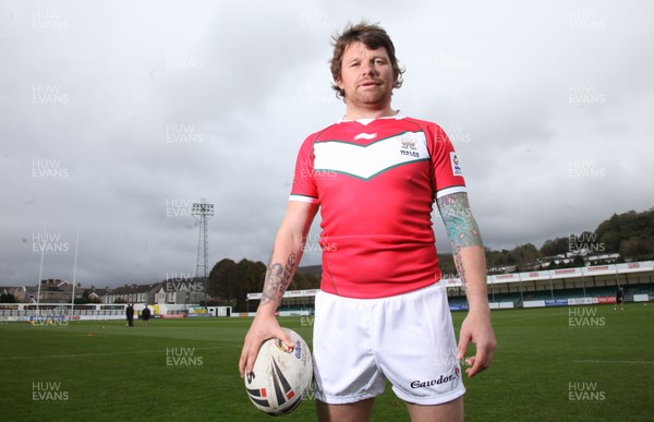 21.10.11 - Wales Rugby League -  Lee Briers, Wales Rugby League Captain, who will lead his team out against Ireland at The Gnoll 