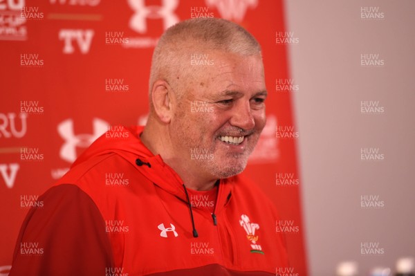 011118 - Wales Rugby Media Interviews - Warren Gatland talks to media