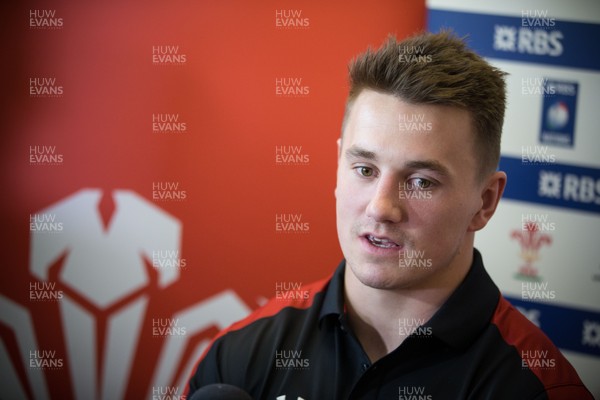 020216 - Wales Rugby press conference - Wales' Jonathan Davies gives media interviews ahead of the Six Nations Match against Ireland