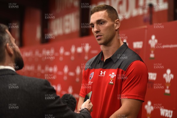 020919 - Wales Rugby World Cup Media Interviews - George North talks to media