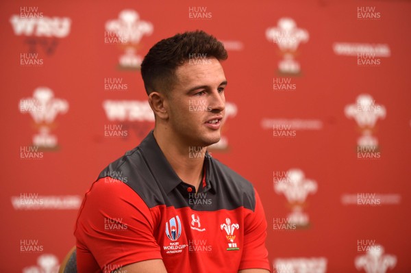 020919 - Wales Rugby World Cup Media Interviews - Owen Watkin talks to media
