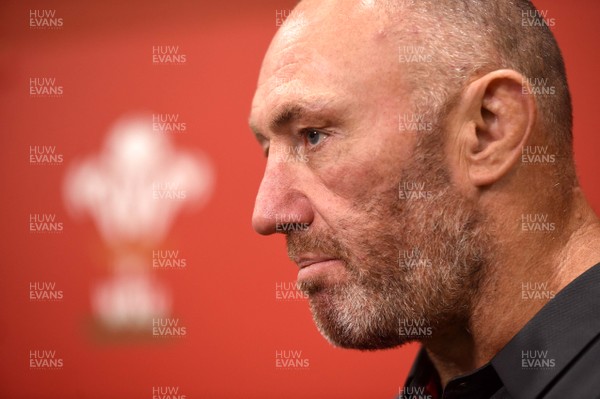 020919 - Wales Rugby World Cup Media Interviews - Robin McBryde talks to media