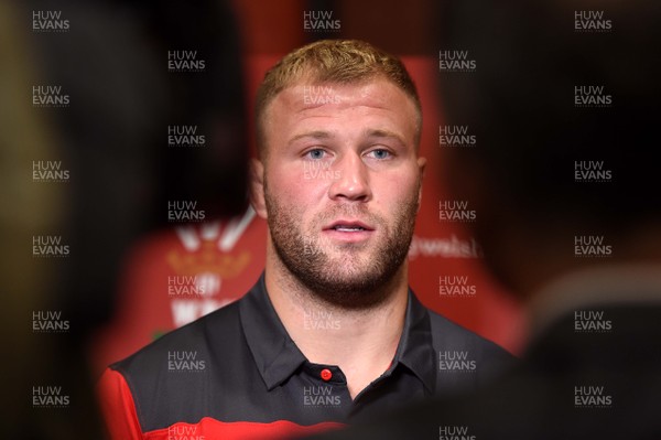 020919 - Wales Rugby World Cup Media Interviews - Ross Moriarty talks to media