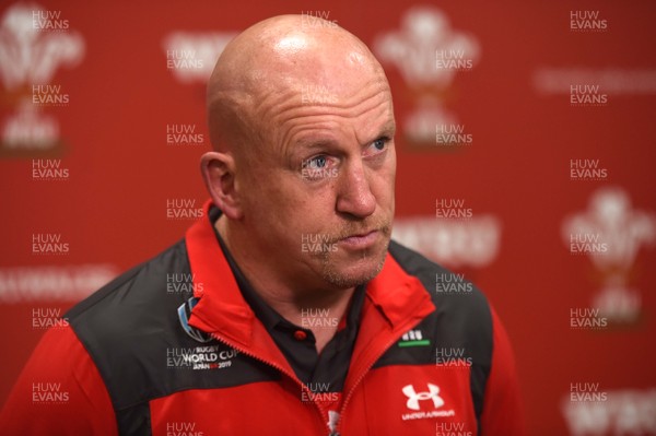 020919 - Wales Rugby World Cup Media Interviews - Shaun Edwards talks to media