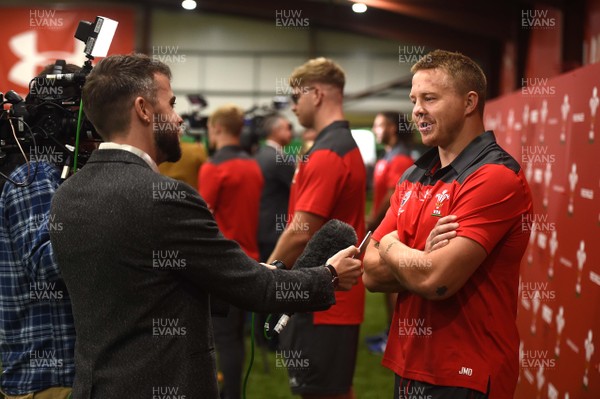 020919 - Wales Rugby World Cup Media Interviews - James Davies talks to media