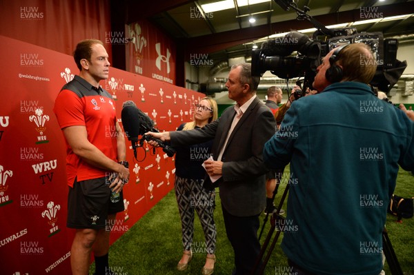 020919 - Wales Rugby World Cup Media Interviews - Alun Wyn Jones talks to media