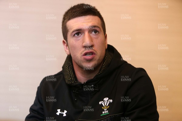 030216 - Wales Rugby Media Interviews - Justin Tipuric talks to the media