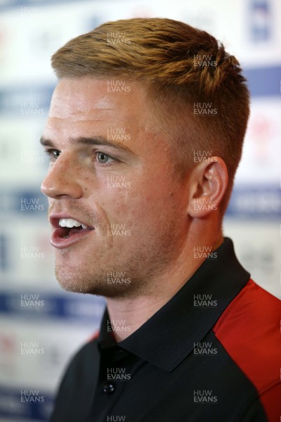 030216 - Wales Rugby Media Interviews - Gareth Anscombe talks to the media