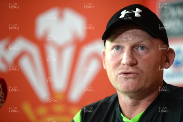 030815 - Wales Rugby Media Interviews -Neil Jenkins talks to media