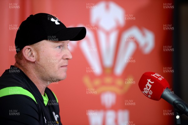 030815 - Wales Rugby Media Interviews -Neil Jenkins talks to media