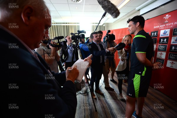 030815 - Wales Rugby Media Interviews -Mike Phillips talks to media