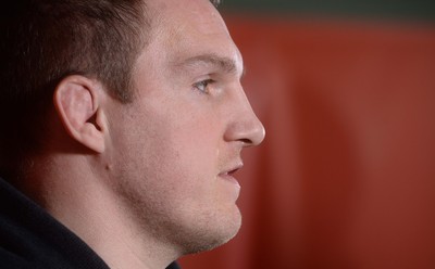 040215 - Wales Rugby Media Interviews -Gethin Jenkins talks to media