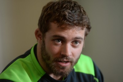 040215 - Wales Rugby Media Interviews -Leigh Halfpenny talks to media