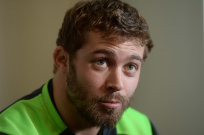 040215 - Wales Rugby Media Interviews -Leigh Halfpenny talks to media