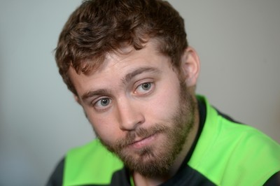 040215 - Wales Rugby Media Interviews -Leigh Halfpenny talks to media