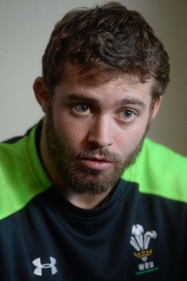 040215 - Wales Rugby Media Interviews -Leigh Halfpenny talks to media