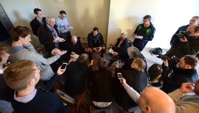 040215 - Wales Rugby Media Interviews -Sam Warburton talks to media