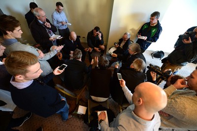 040215 - Wales Rugby Media Interviews -Sam Warburton talks to media