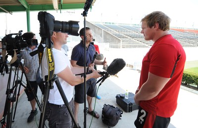 Wales Rugby Media Interviews 040613