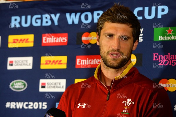 041015 - Wales Rugby Media Interviews -Luke Charteris talks to media