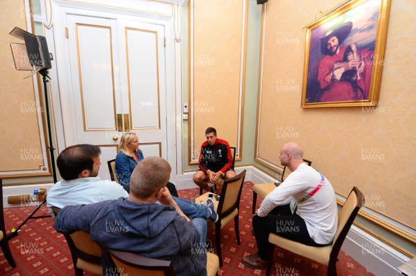 041015 - Wales Rugby Media Interviews -Justin Tipuric talks to media