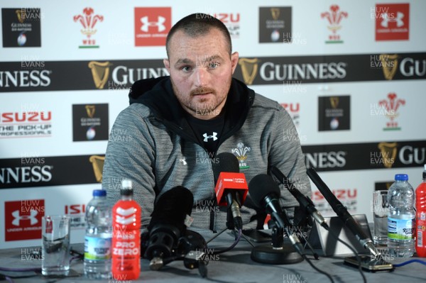 050319 - Wales Rugby Media Interviews - Ken Owens talks to media