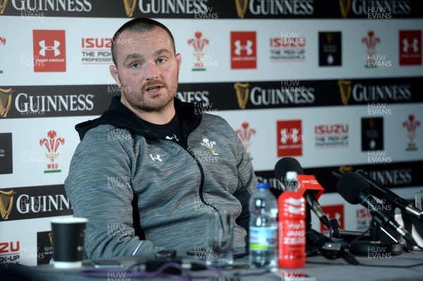 050319 - Wales Rugby Media Interviews - Ken Owens talks to media