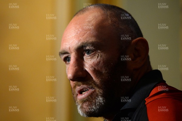 051015 - Wales Rugby Media Interviews -Robin McBryde talks to media