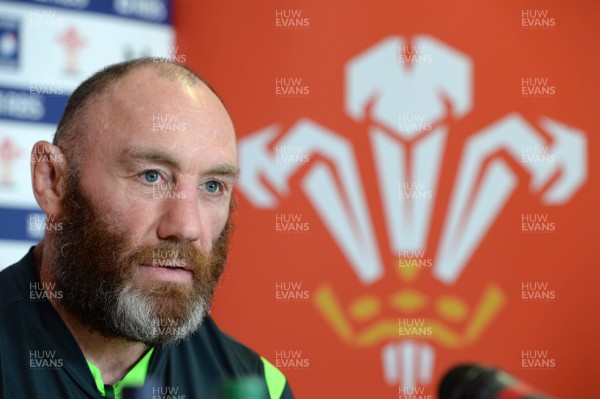 050315 - Wales Rugby Media Interviews -Robin McBryde talks to media