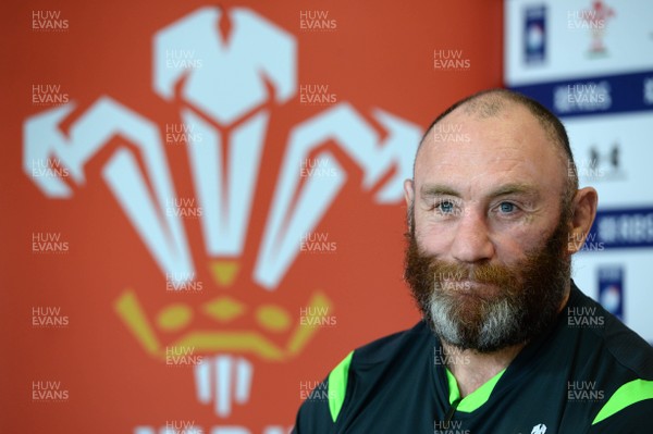 050315 - Wales Rugby Media Interviews -Robin McBryde talks to media