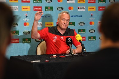 061019 - Wales Rugby Media Interviews - Paul Stridgeon talks to media