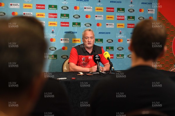 061019 - Wales Rugby Media Interviews - Paul Stridgeon talks to media