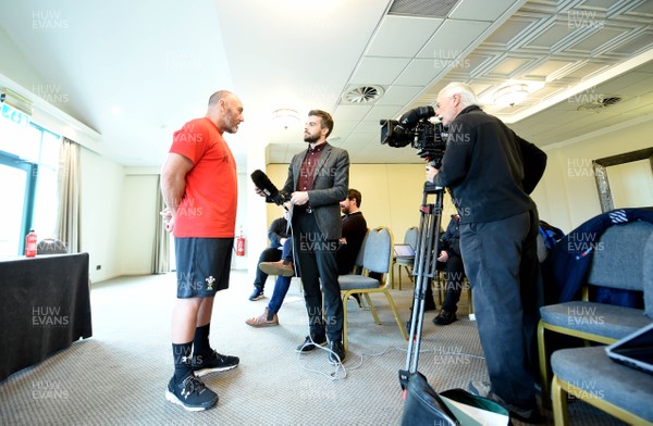 061118 - Wales Rugby Media Interviews - Robin McBryde talks to media